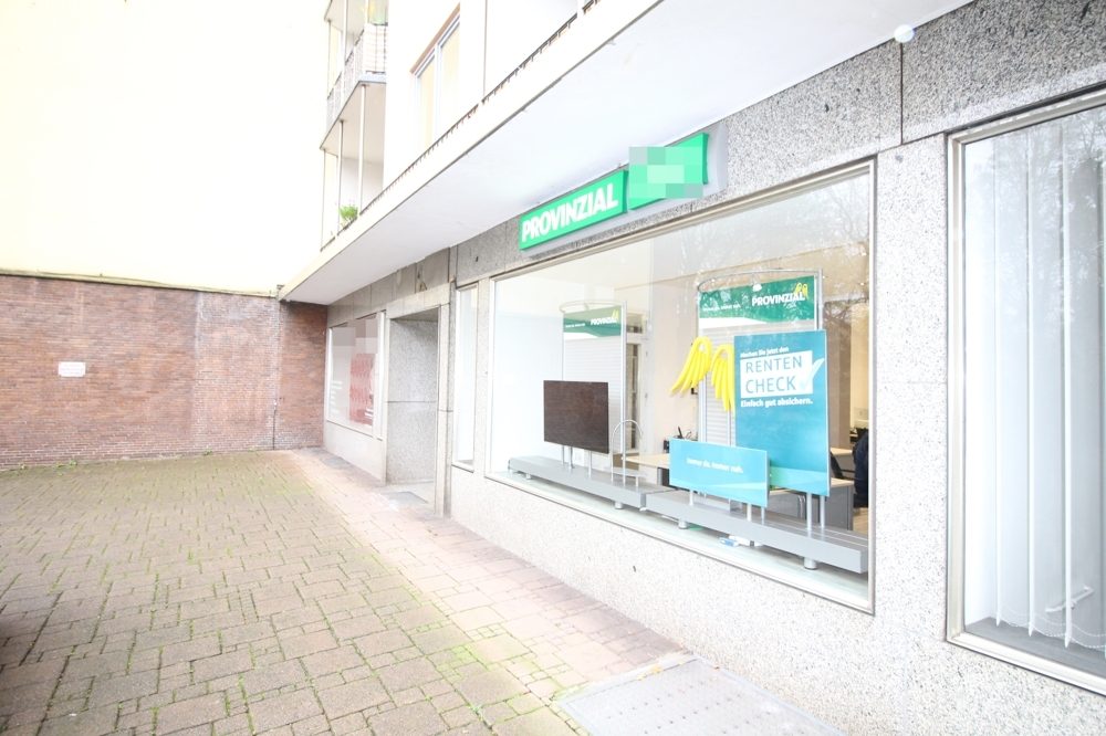 Immobilienangebot - Düsseldorf / Düsseltal - Alle - Düsseltal: Schönes Büro im Erdgeschoss mit 4 Meter Schaufenster