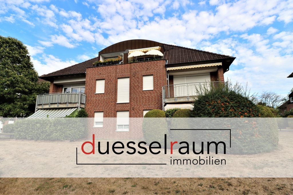 Immobilienangebot - Düsseldorf / Holthausen - Alle - Holthausen: gut geschnittene 3-Zimmer auf Erbpacht mit TG-Stellplatz und Terrasse in ruhiger Lage