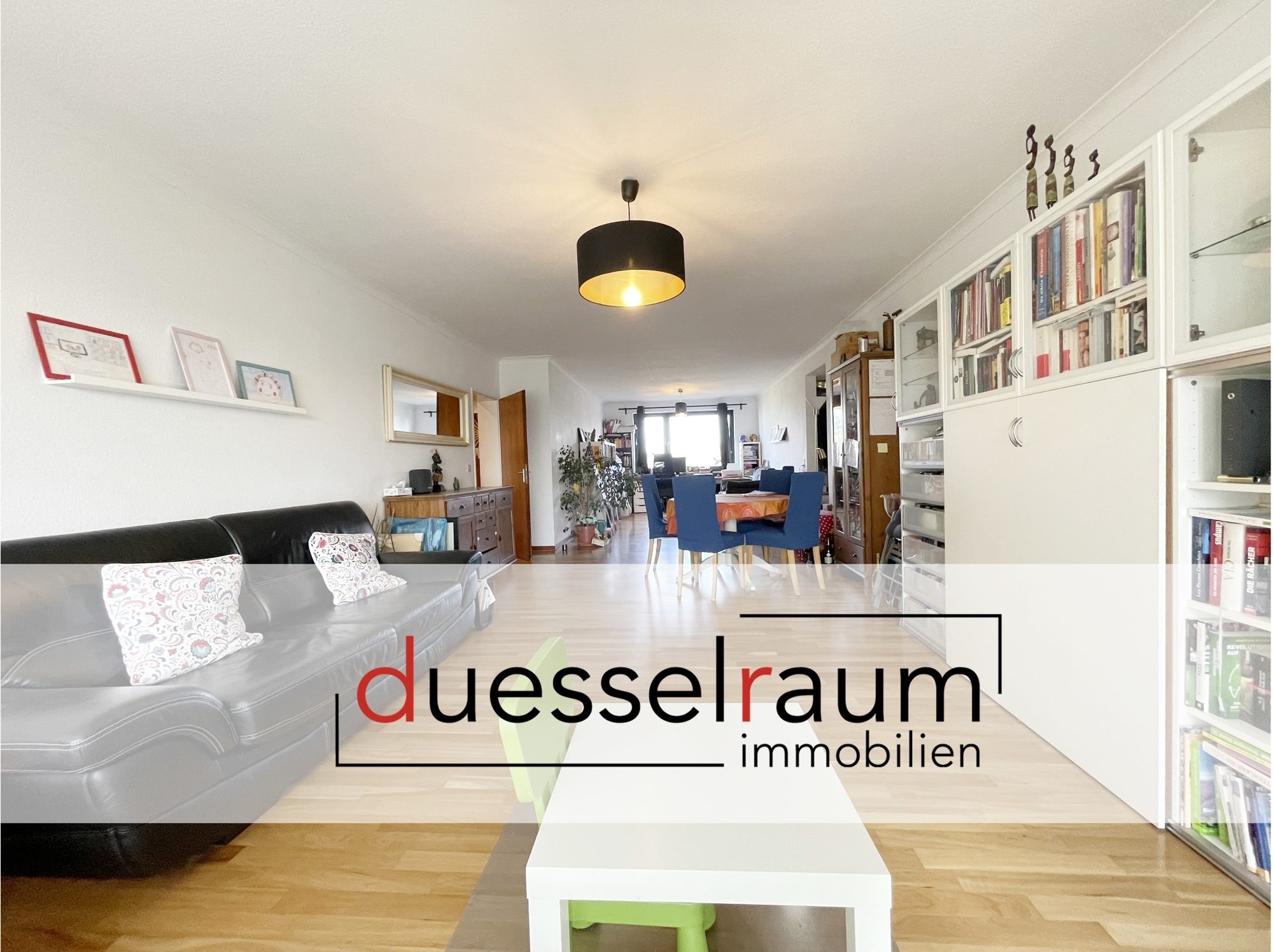 Immobilienangebot - Düsseldorf - Alle - Urdenbach: Helle und geräumige 3 Zimmer Wohnung mit 2 Balkonen in guter Wohnlage!