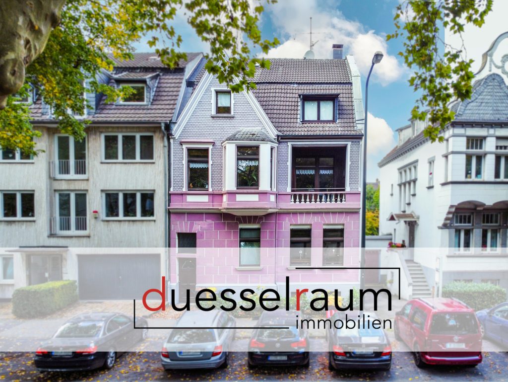 Immobilienangebot - Düsseldorf / Eller - Alle - attraktives und vermietetes Dreifamilienhaus mit Terrasse und Garten in guter Lage
