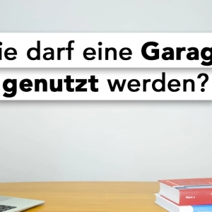 Vorschaubild duesselraum Ratgeber mit Dr. Carsten Pätzold zum Thema: Wie darf eine Garage genutzt werden?