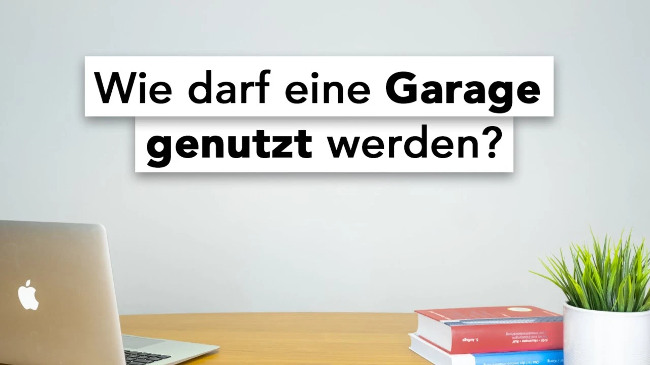 Vorschaubild duesselraum Ratgeber mit Dr. Carsten Pätzold zum Thema: Wie darf eine Garage genutzt werden?