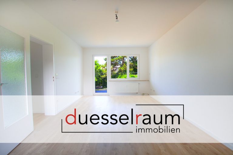 Immobilienangebot - Düsseldorf - Alle - Eller: frisch sanierte 3-Zimmerwohnung mit Balkon in ruhiger Lage