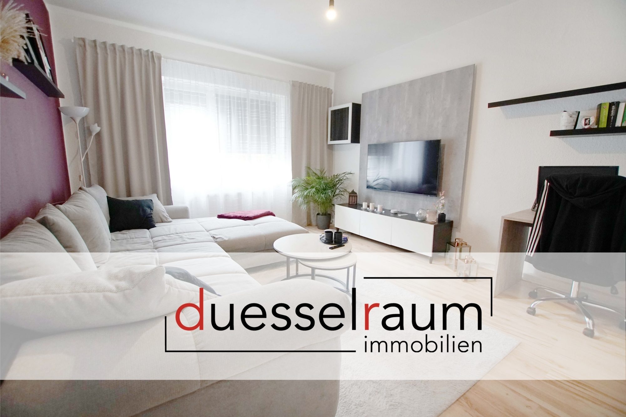 Immobilienangebot - Düsseldorf - Alle - Eller: frisch renovierte und bald frei werdende 2-Zimmerwohnung mit Balkon in guter Lage!