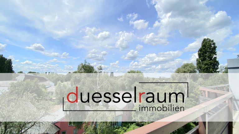 Immobilienangebot - Düsseldorf / Gerresheim - Alle - Gerresheim: TOP 3-Zi. mit TG, Balkonen und einmaligem Ausblick!