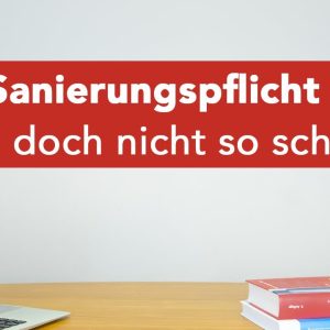Vorschaubild duesselraum Ratgeber mit Dr. Carsten Pätzold zum Thema: Sanierungspflicht - Alles doch nicht so schlimm?