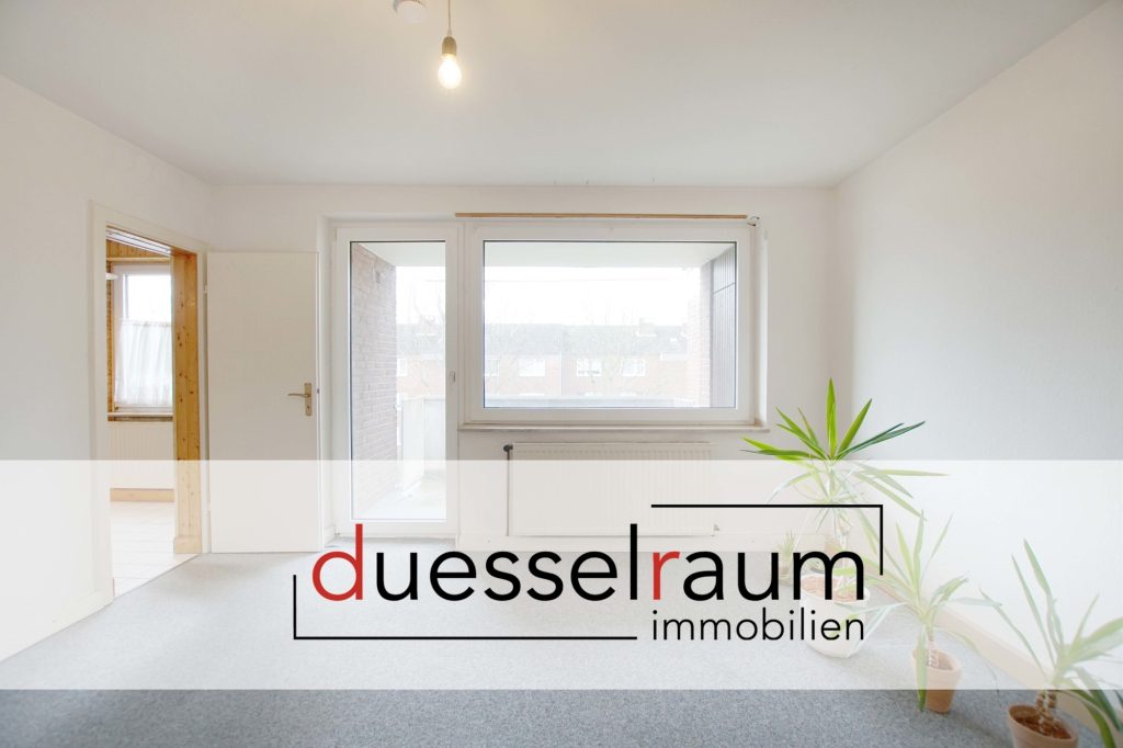 Immobilienangebot - Düsseldorf - Alle - Eller: geräumige 2-Zimmerwohnung mit Balkon in ruhiger Lage!