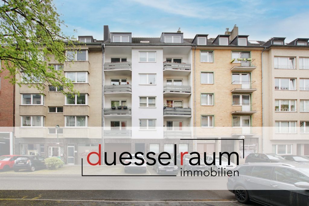 Immobilienangebot - Düsseldorf / Pempelfort - Alle - Pempelfort: komplett sanierte und möblierte 2-Zimmerwohnung mit Balkon in beliebter Lage