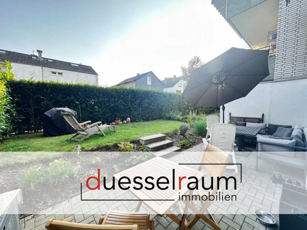 Immobilienangebot - Düsseldorf - Alle - Unterbach: Garten & See - mehr kann man nicht verlangen! Gut aufgeteilte Wohnung in herrlicher Lage.