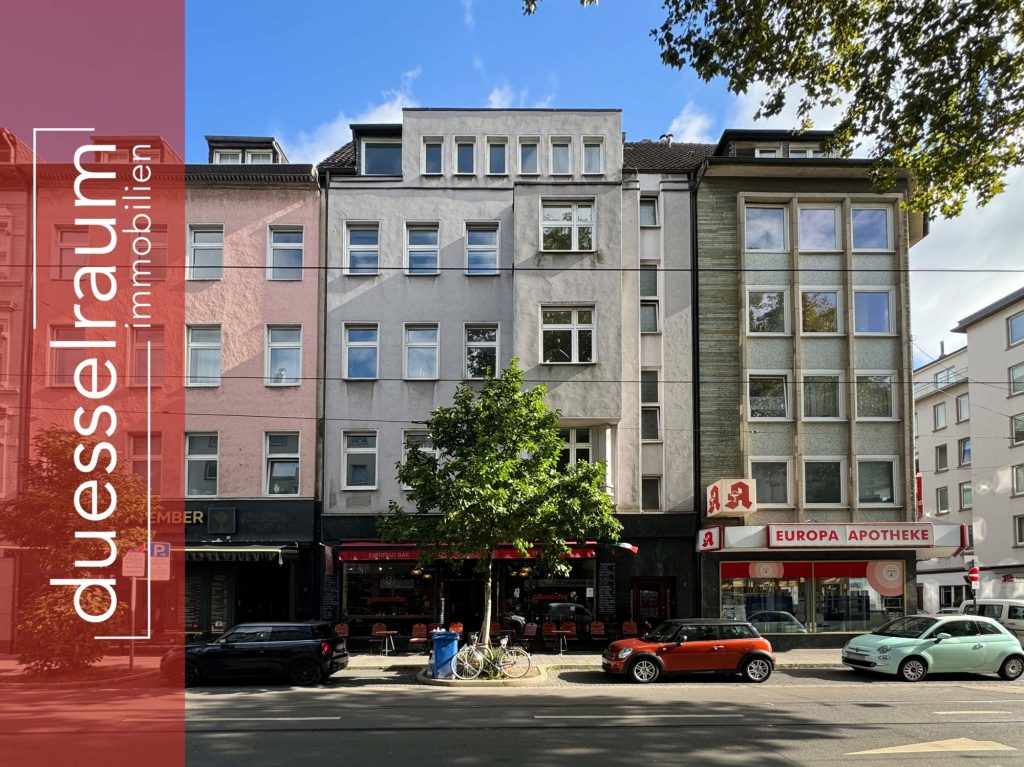 Immobilienangebot - Düsseldorf - Alle - Pempelfort: lukratives WGH mit 4 wunderschönen Wohnungen und einer Gastrofläche in begehrter Lage!