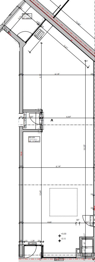 Immobilienangebot - Düsseldorf - Alle - Stadtmitte: Laufkundschaft garantiert! Neubau-Gewerbefläche mit großartiger Fensterfront.