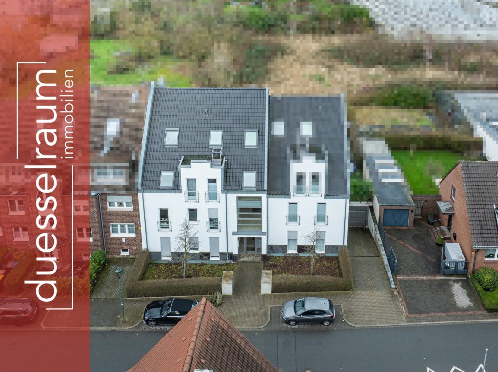 Immobilienangebot - Düsseldorf - Alle - Hamm: Neuwertige und moderne Maisonette-Wohnung in ruhiger Lage nur wenige Meter vom Rhein entfernt!