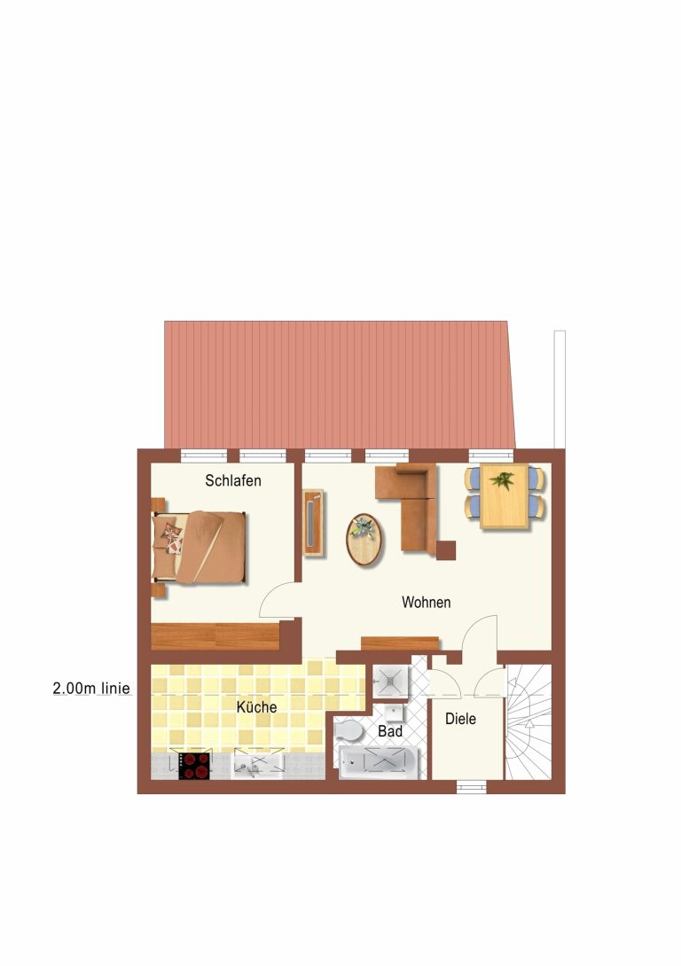 Immobilienangebot - Düsseldorf - Alle - Reihenendhaus in Unterrath mit viel Potenzial: Sanierungsbedürftig mit Garten & Stellplatz