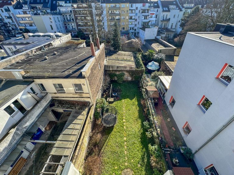 Immobilienangebot - Düsseldorf / Unterbilk - Alle - Unterbilk: Ein kleines Juwel mitten in der Stadt, trotzdem sehr ruhig gelegen!