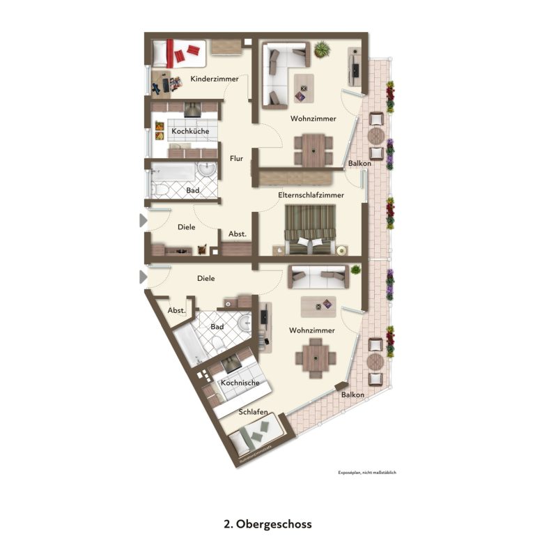 Immobilienangebot - Düsseldorf - Alle - Benrath: lukratives WGH mit 11 Wohneinheiten, 3 Gewerbeflächen & 2 Garagen in zentraler Lage!