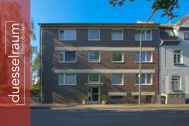 Immobilienangebot - Düsseldorf - Alle - Düsseldorf-Itter: geräumige und leerstehende 2-Zimmerwohnung im 1.OG mit Balkon in guter Lage!