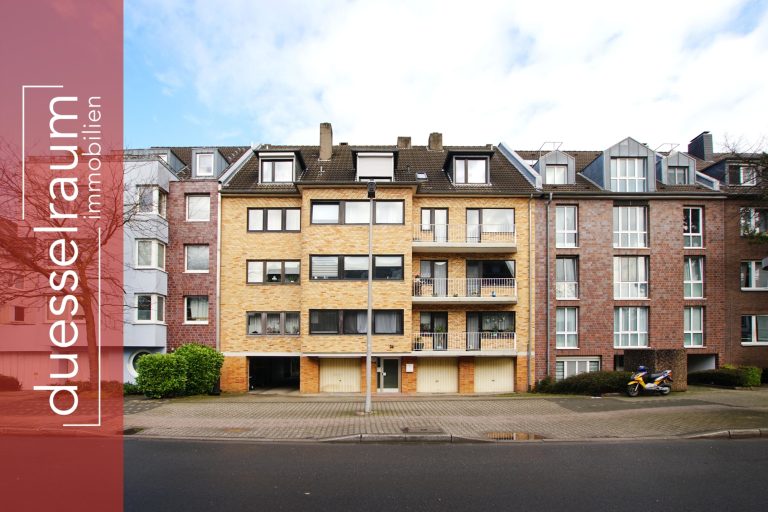 Immobilienangebot - Düsseldorf / Heerdt - Alle - Düsseldorf-Heerdt: möblierte 2-Zimmerwohnung mit Balkon in beliebter Lage