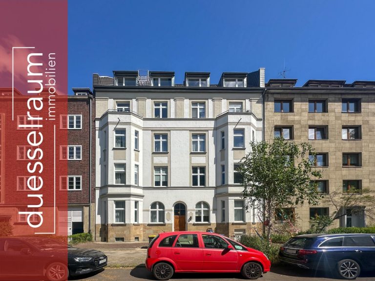 Immobilienangebot - Düsseldorf - Alle - Zoo: Jugendstilhaus - Traumhafter Ausblick gepaart mit effektiver Aufteilung im charmantem Haus!