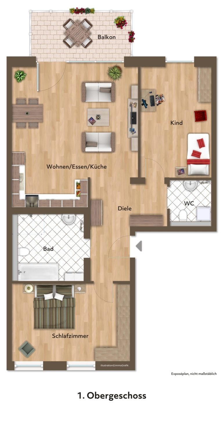 Immobilienangebot - Hilden - Alle - Hilden: Erstbezug in zentraler Lage - Energieeffizient, hochwertig und neu + TG-Stellplatz & Küche