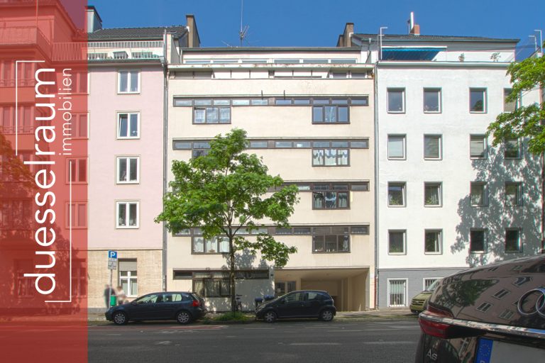 Immobilienangebot - Düsseldorf / Pempelfort - Alle - Pempelfort: einzigartige Galeriewohnung auf 3 Ebenen mit Aufzug & TG-Stellplatz in beliebter Lage