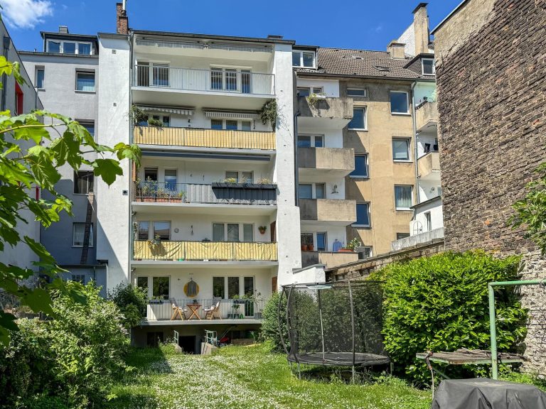 Immobilienangebot - Düsseldorf / Unterbilk - Alle - Unterbilk: Stadtleben trifft Wohnkomfort - Stilvolle Wohnung mit Balkon & Extra-Raum