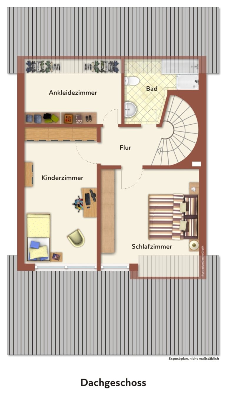 Immobilienangebot - Düsseldorf - Alle - Garath: geräumiges Einfamilienhaus mit großem Garten und Garagenstellplatz in ruhiger Lage