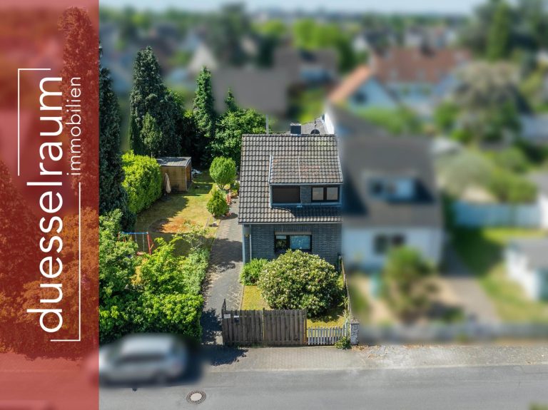 Immobilienangebot - Düsseldorf - Alle - Vogelsiedlung Unterrath: Top Lage mit Gestaltungsfreiheit – Sanierung, Neubau oder Invest!