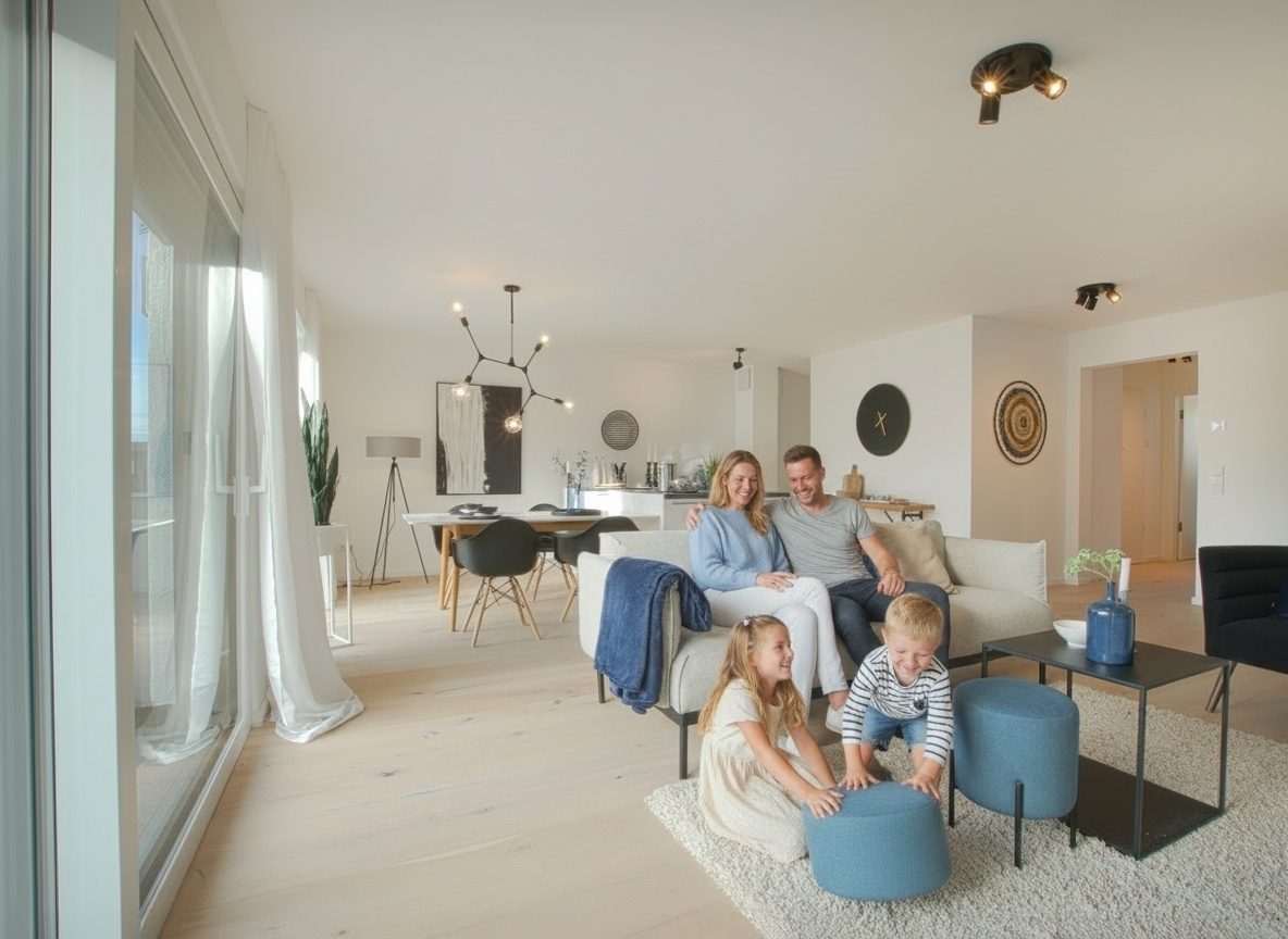 Immobilienangebot - Düsseldorf - Alle - Düsseldorf-Unterbach: Exklusive 4-Zimmer-Neubauwohnung mit Südwestbalkon!
