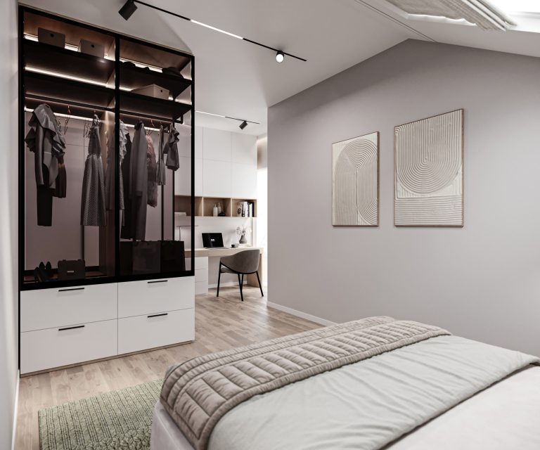 Immobilienangebot - Düsseldorf - Alle - Exklusives Penthouse über den Dächern von Unterbach – 3-Zimmer-Eigentumswohnung mit ca. 99 m²