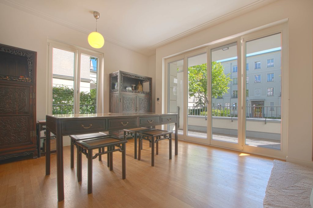 Immobilienangebot - Düsseldorf - Alle - Exklusive Lebensqualität: 5-Zimmer in den Heinrich-Heine-Gärten mit Balkon, Garten & TG-Stellplatz!