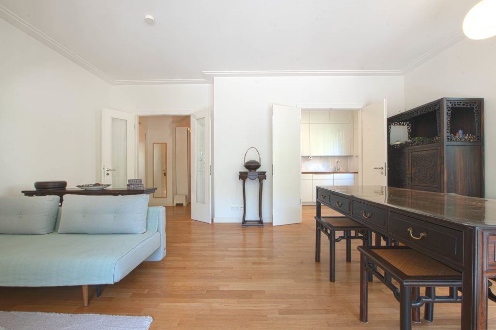 Immobilienangebot - Düsseldorf - Alle - Exklusive Lebensqualität: 5-Zimmer in den Heinrich-Heine-Gärten mit Balkon, Garten & TG-Stellplatz!
