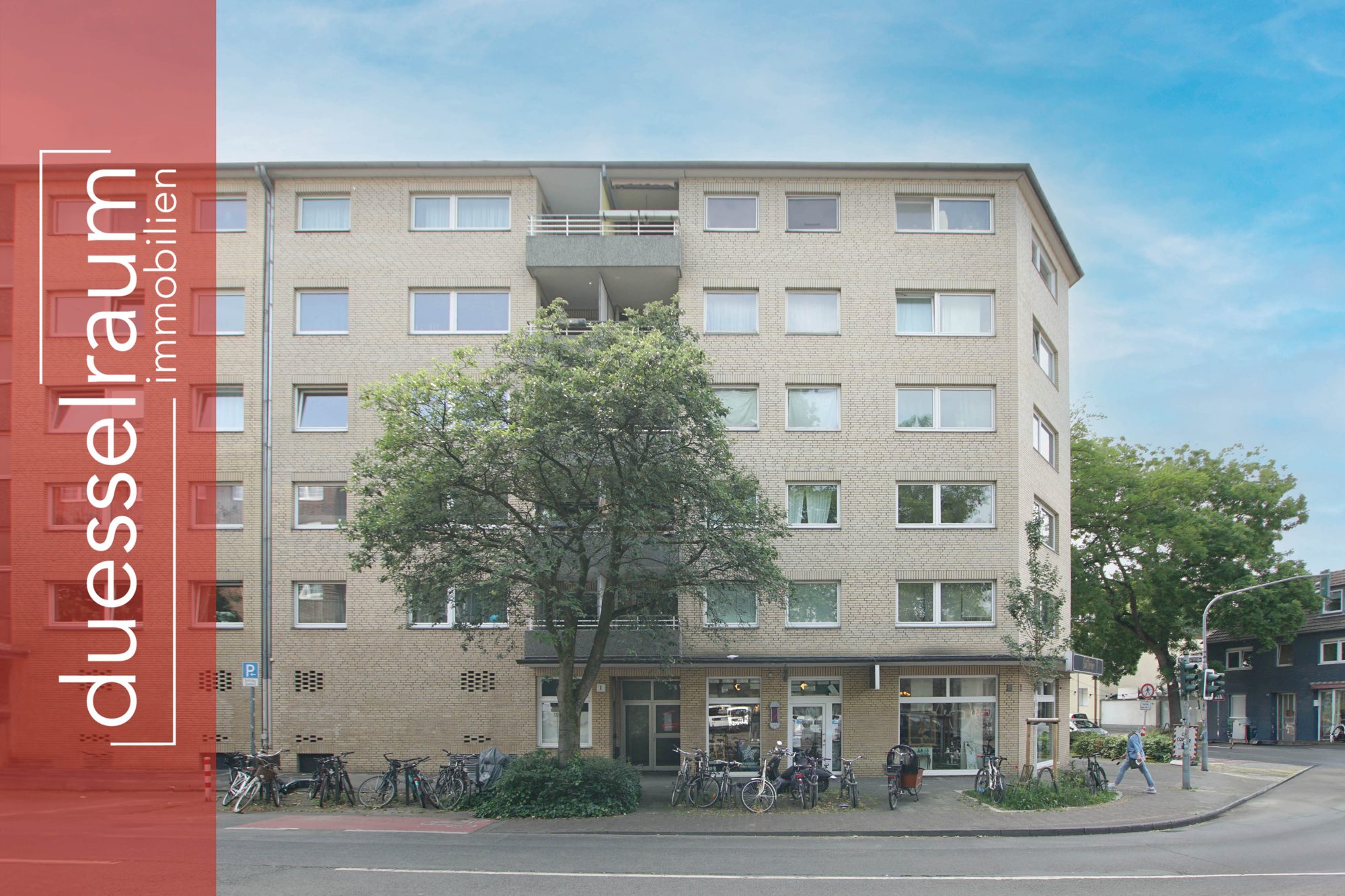 Immobilienangebot - Düsseldorf - Alle - Charmante 1-Zimmer-Wohnung mit Balkon in Unterbilk – zentral & individuell gestaltbar