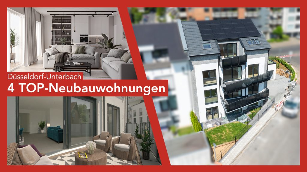Ansichten Neubauprojekt Unterbach betreut durch duesselraum immobilien