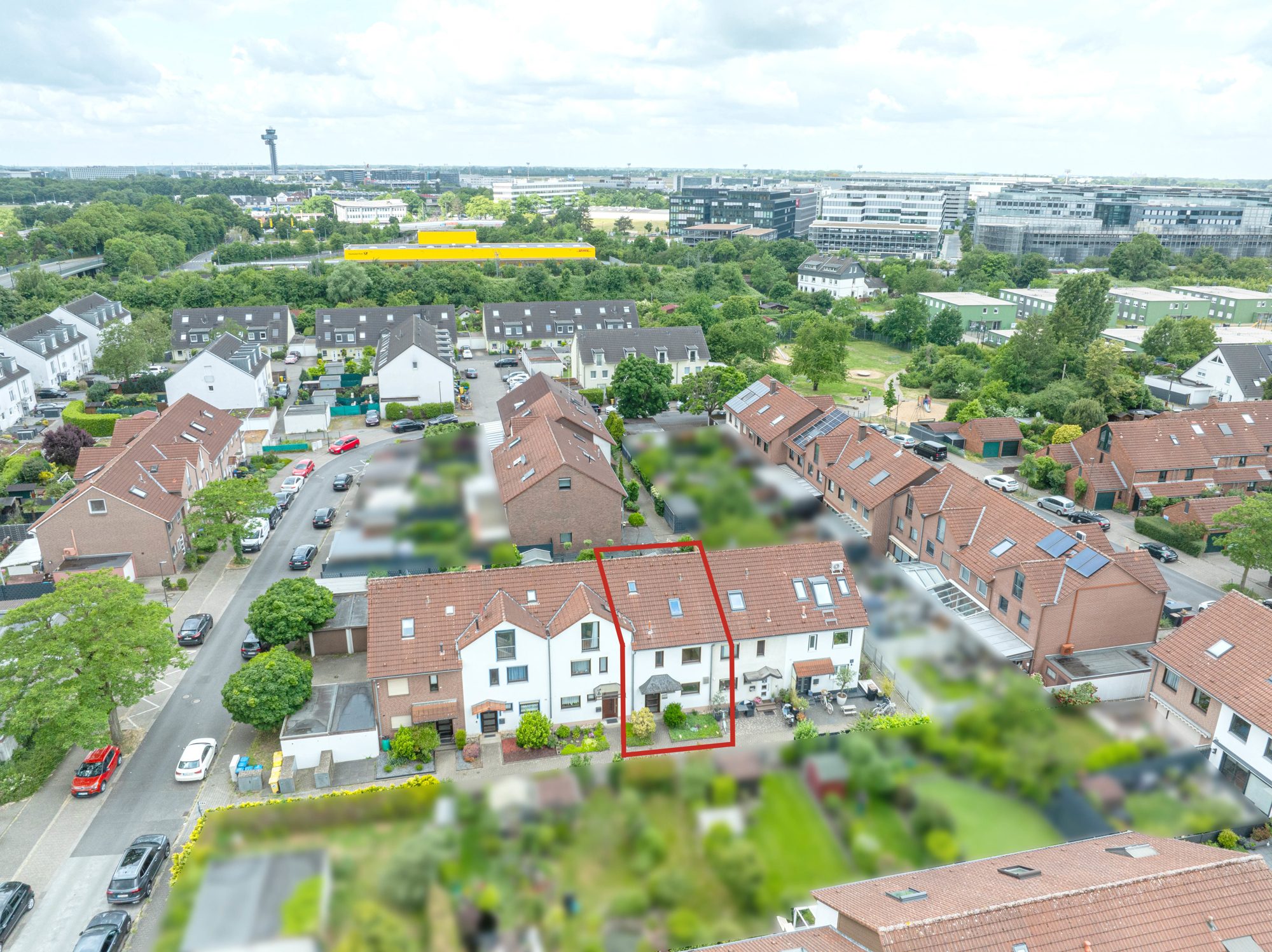 Immobilienangebot - Düsseldorf - Alle - Düsseldorf-Lichtenbroich: gepflegtes Reihenmittelhaus mit Garten und Garage in ruhiger Lage