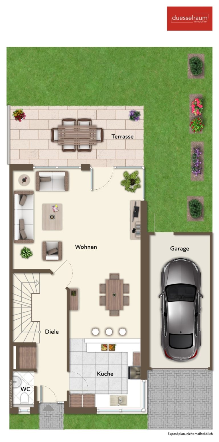 Immobilienangebot - Ratingen / Lintorf - Alle - Ratingen Lintorf: Wo aus einem Haus ein Zuhause wird – Raum für Familie und Geborgenheit