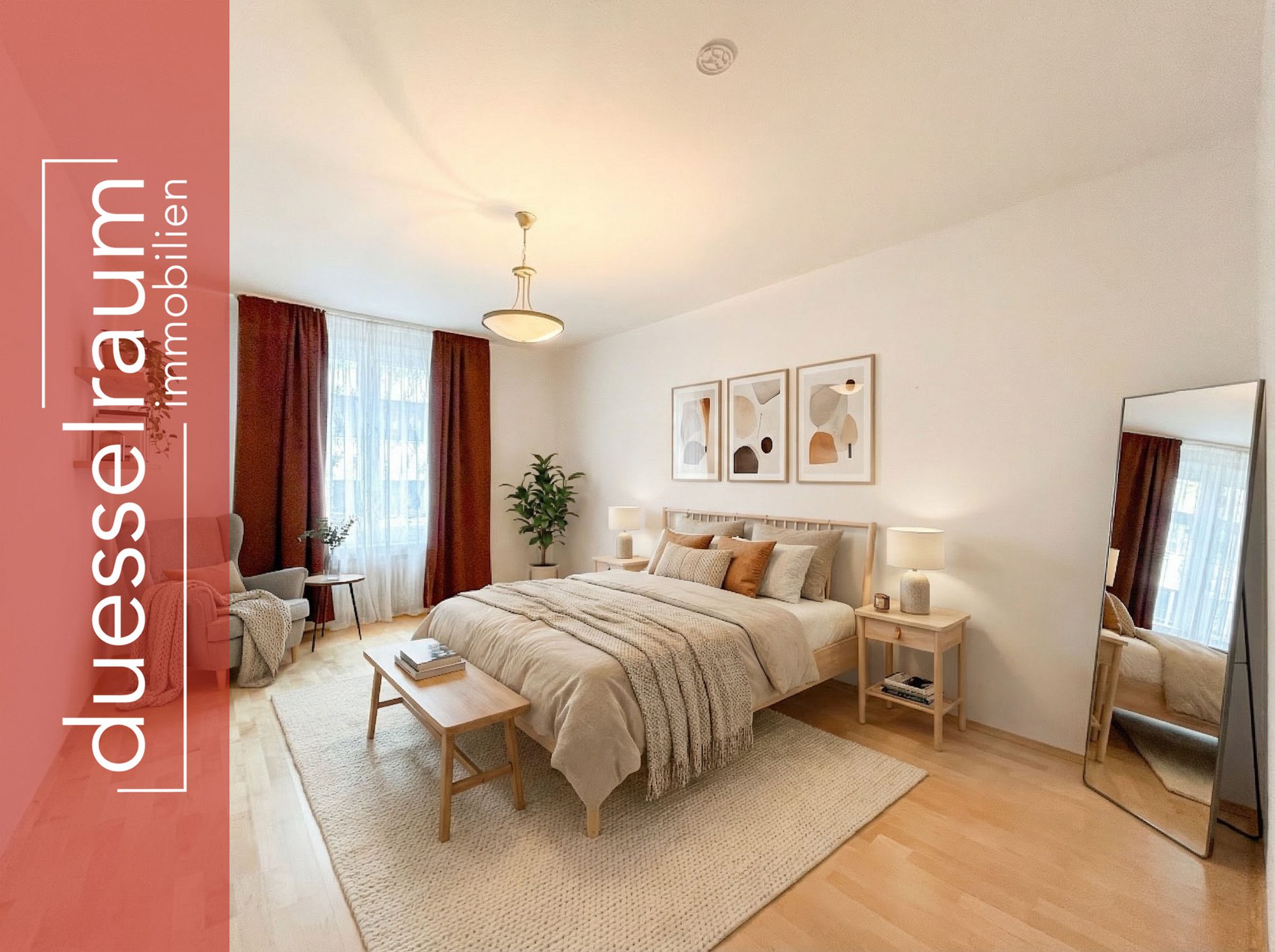 Immobilienangebot - Düsseldorf - Alle - Friedrichstadt: gut geschnittene 3-Zimmerwohnung mit Aufzug und Balkon in beliebter Lage