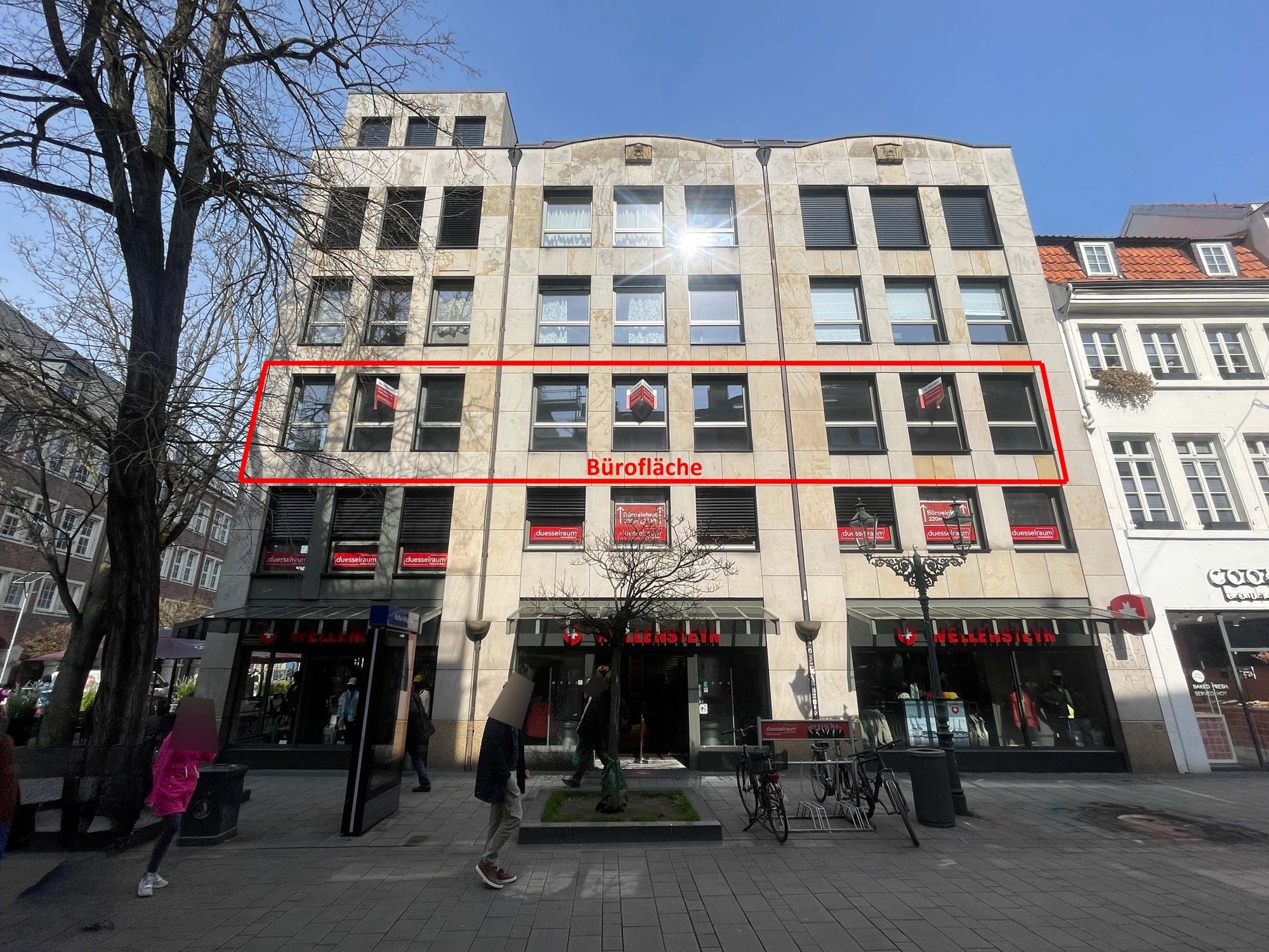 Immobilienangebot - Düsseldorf - Alle - Arbeiten, wo Düsseldorf lebt – Bürofläche mit ca. 221 m² Nutzfläche im Herzen der Altstadt!