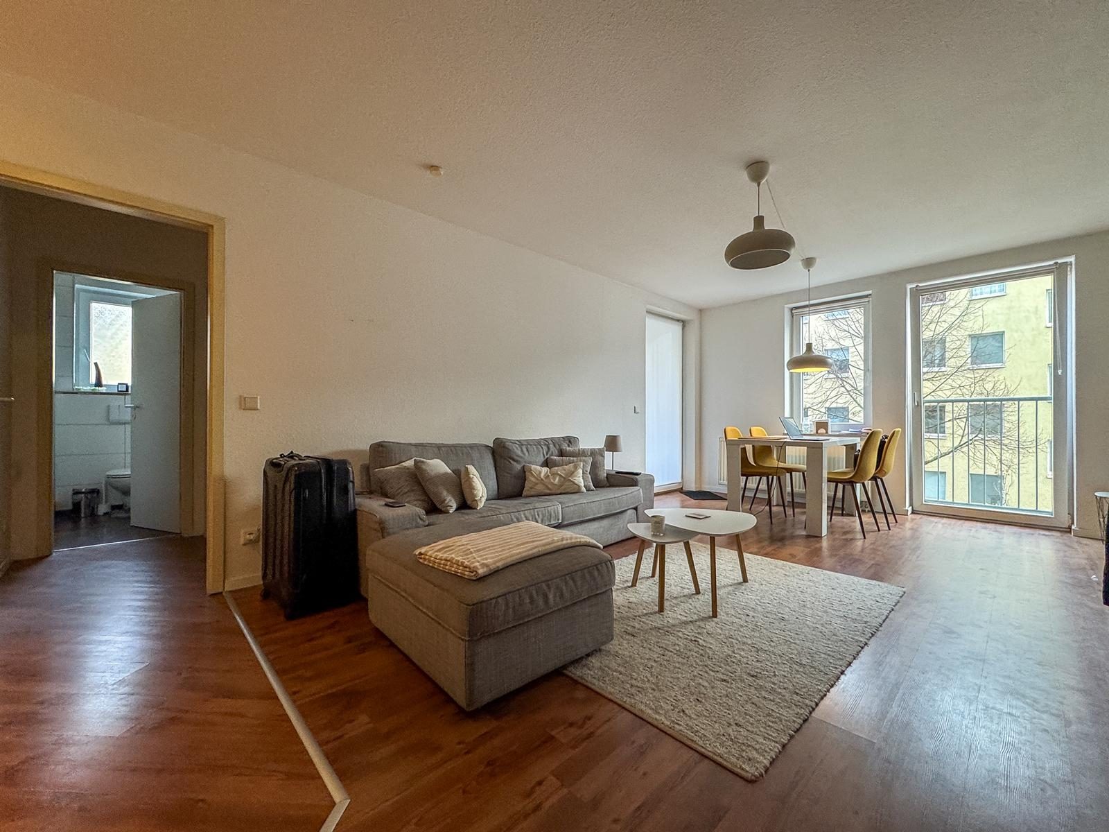 Immobilienangebot - Düsseldorf / Derendorf - Alle - Derendorf: 2-Zimmer-Wohnung mit Balkon und Tiefgarage – ideal für Eigennutzer oder Investoren
