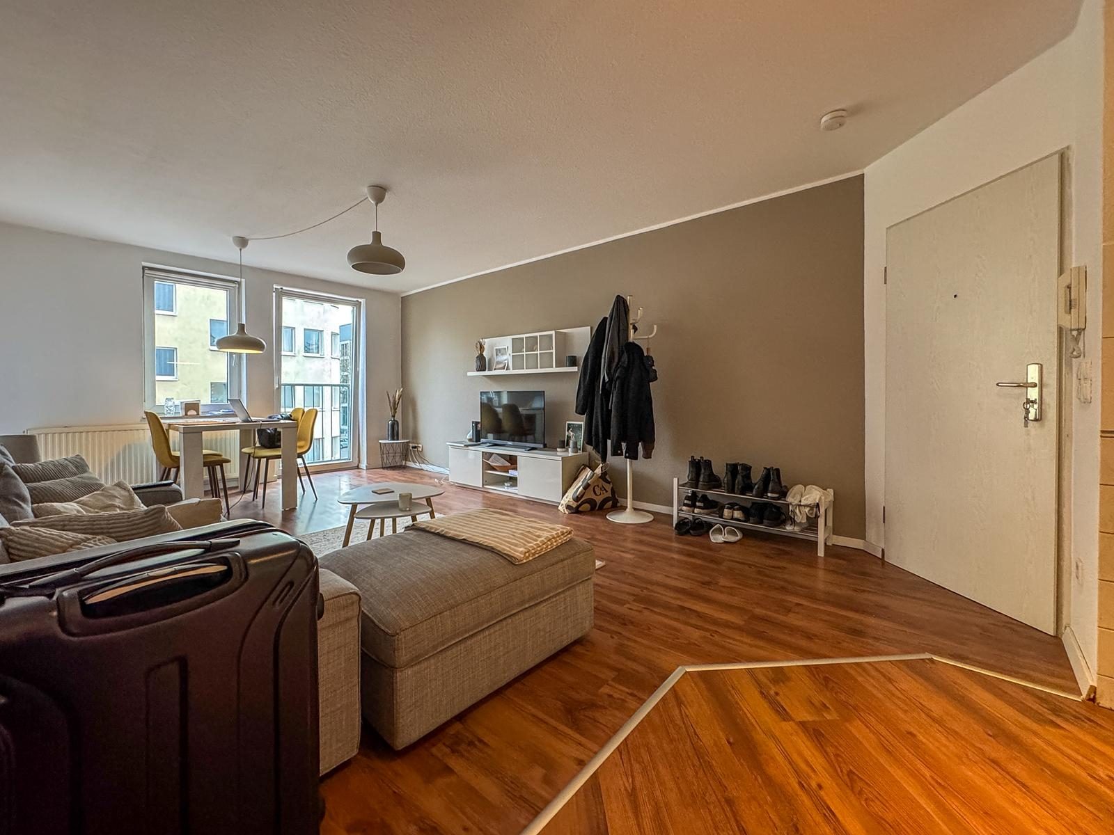 Immobilienangebot - Düsseldorf / Derendorf - Alle - Derendorf: 2-Zimmer-Wohnung mit Balkon und Tiefgarage – ideal für Eigennutzer oder Investoren