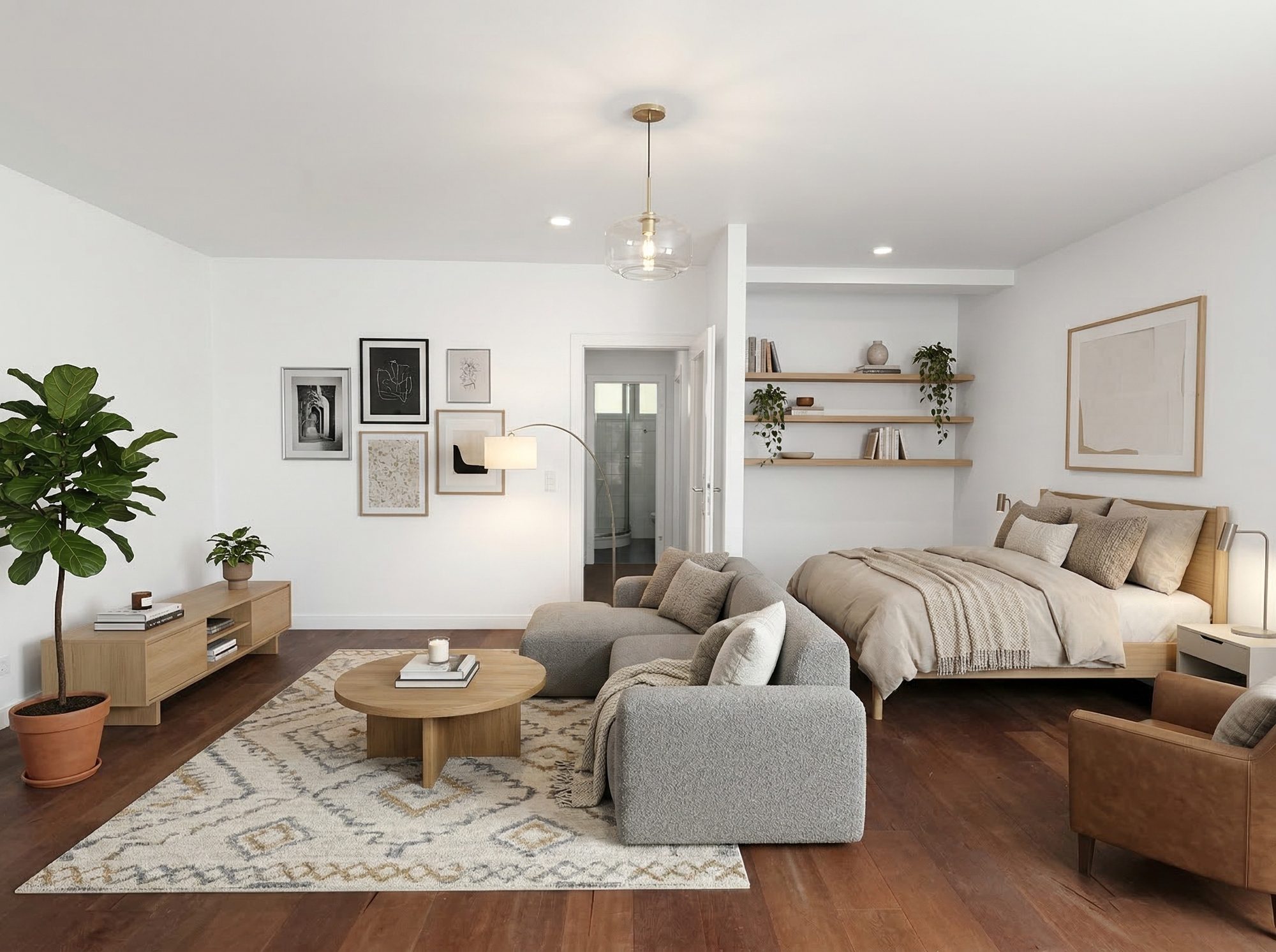 Immobilienangebot - Düsseldorf - Alle - Golzheim: Frühling im neuen Zuhause - sanierungsbedürftige 1-Zimmer-Wohnung mit Südbalkon!