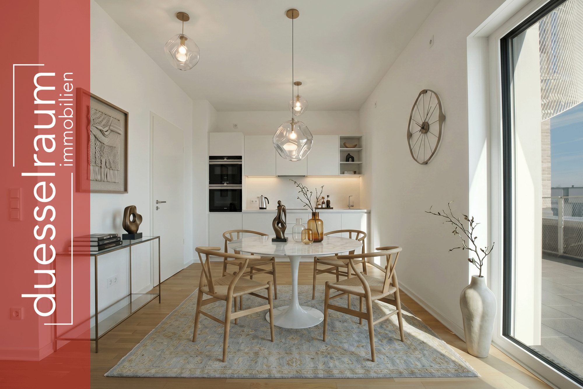 Immobilienangebot - Düsseldorf - Alle - Düsseldorf-Derendorf: Penthouse im Quartier maxfrei – Großzügiges Wohnen mit Weitblick!