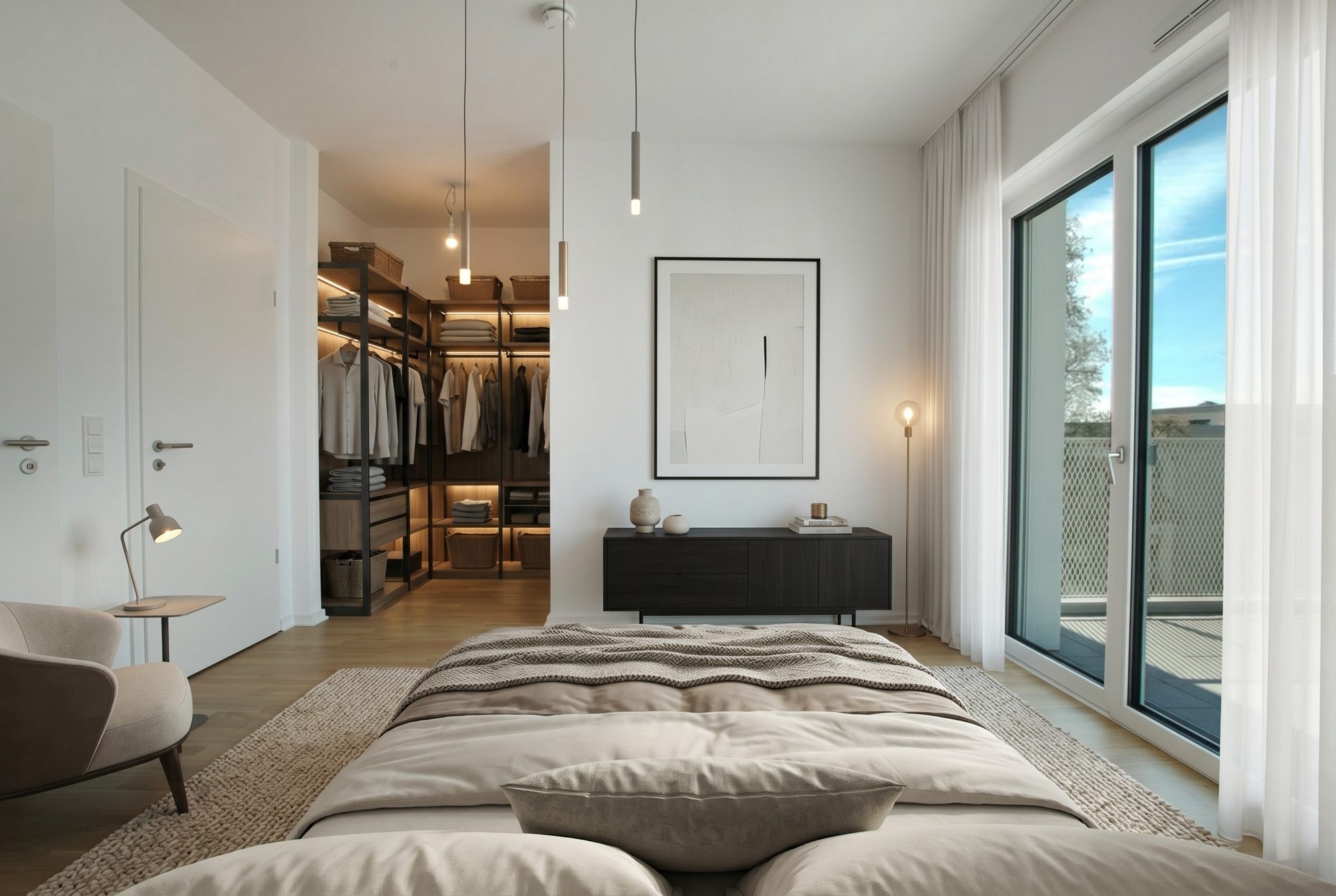 Immobilienangebot - Düsseldorf - Alle - Düsseldorf-Derendorf: Penthouse im Quartier maxfrei – Urbane Eleganz auf höchstem Niveau!