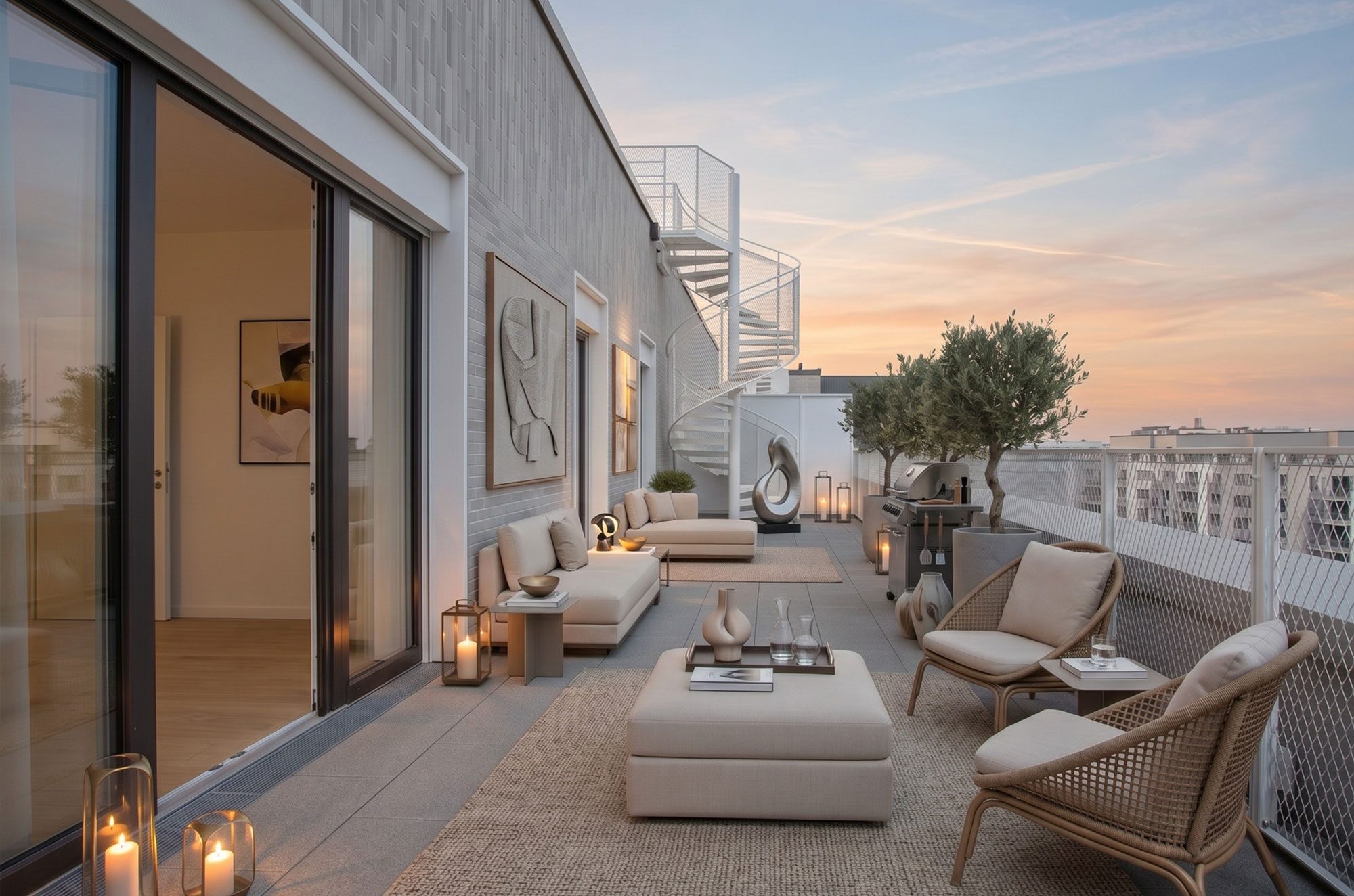 Immobilienangebot - Düsseldorf - Alle - Düsseldorf-Derendorf: Penthouse im Quartier maxfrei – Urbane Eleganz auf höchstem Niveau!