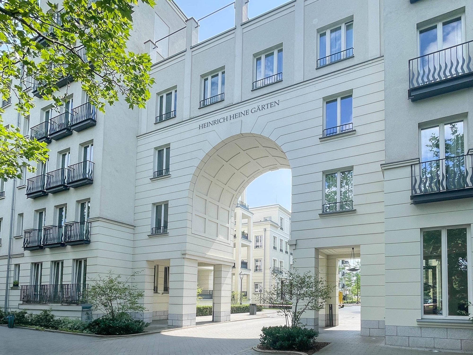 Immobilienangebot - Düsseldorf - Alle - Heinrich Heine Gärten: repräsentative 3-Zimmer-Terrassen-Wohnung!