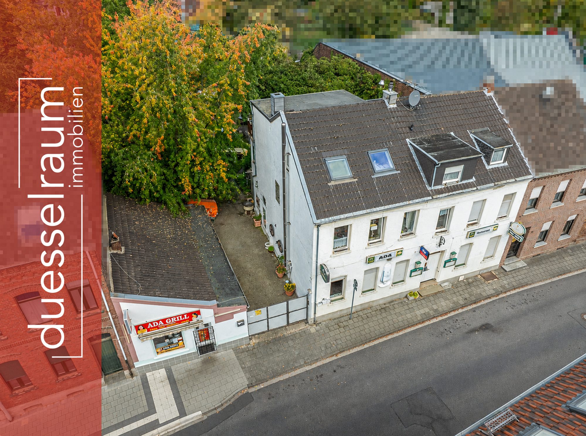 Immobilienangebot - Jüchen - Alle - Jüchen-Hochneukirch: Wohn- und Geschäftshaus mit erheblichem Wertsteigerungspotenzial