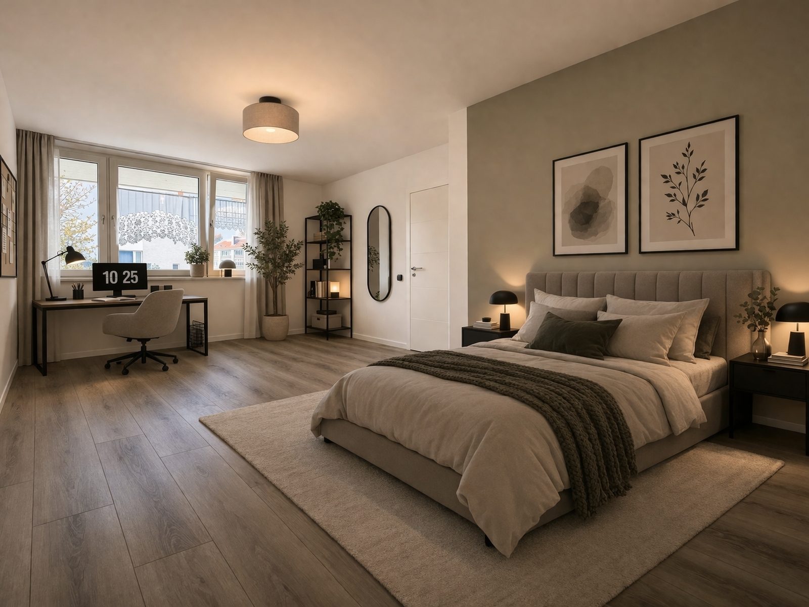 Immobilienangebot - Düsseldorf / Holthausen - Alle - Holthausen: Charmante 2-Zimmer-Wohnung mit offener Wohnküche und ruhigem Balkon