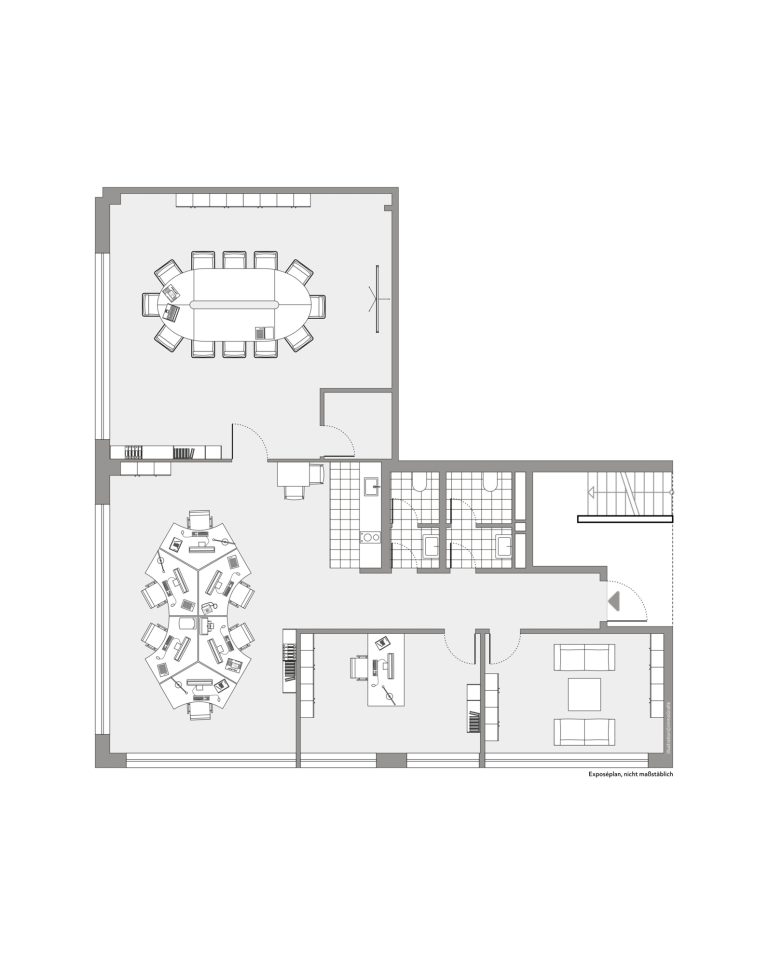 Immobilienangebot - Düsseldorf / Flingern Süd - Alle - Flingern Süd: Hochwertige Gewerbeeinheit mit Halle & Büros – flexibel nutzbar auf 861 m²