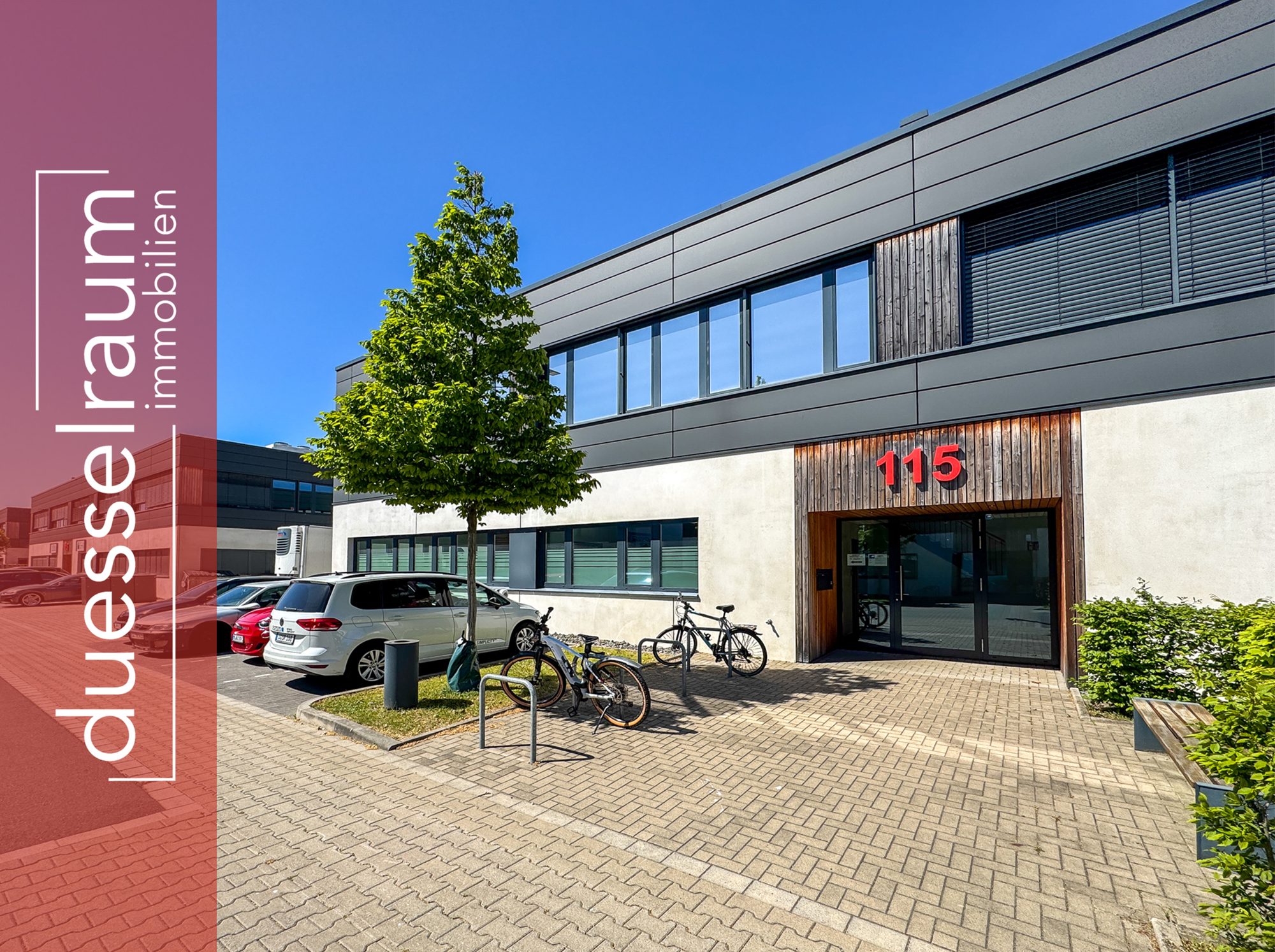 Immobilienangebot - Düsseldorf / Flingern Süd - Alle - Flingern Süd: Hochwertige Gewerbeeinheit mit Halle & Büros – flexibel nutzbar auf 861 m²
