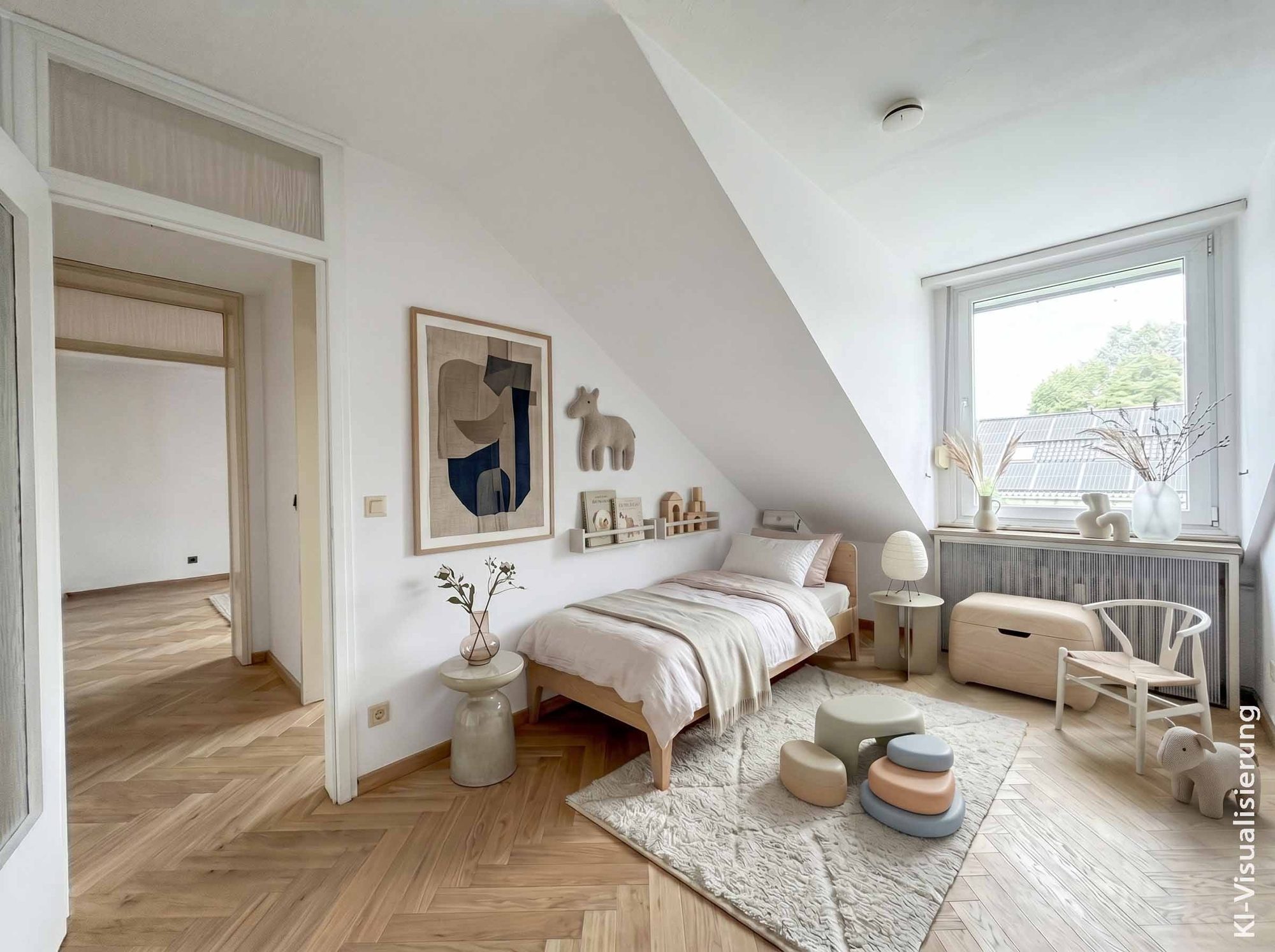 Immobilienangebot - Ratingen / Tiefenbroich - Alle - Ratingen: Renovierungsbedürftige 3,5-Zimmer-Dachgeschosswohnung mit Südbalkon & Tiefgarage!