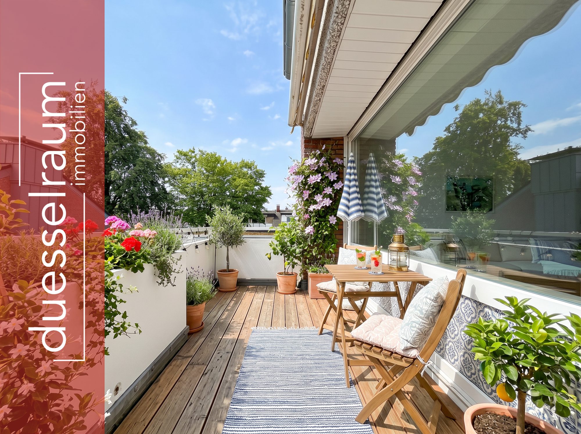 Immobilienangebot - Ratingen / Tiefenbroich - Alle - Ratingen: Renovierungsbedürftige 3,5-Zimmer-Dachgeschosswohnung mit Südbalkon & Tiefgarage!